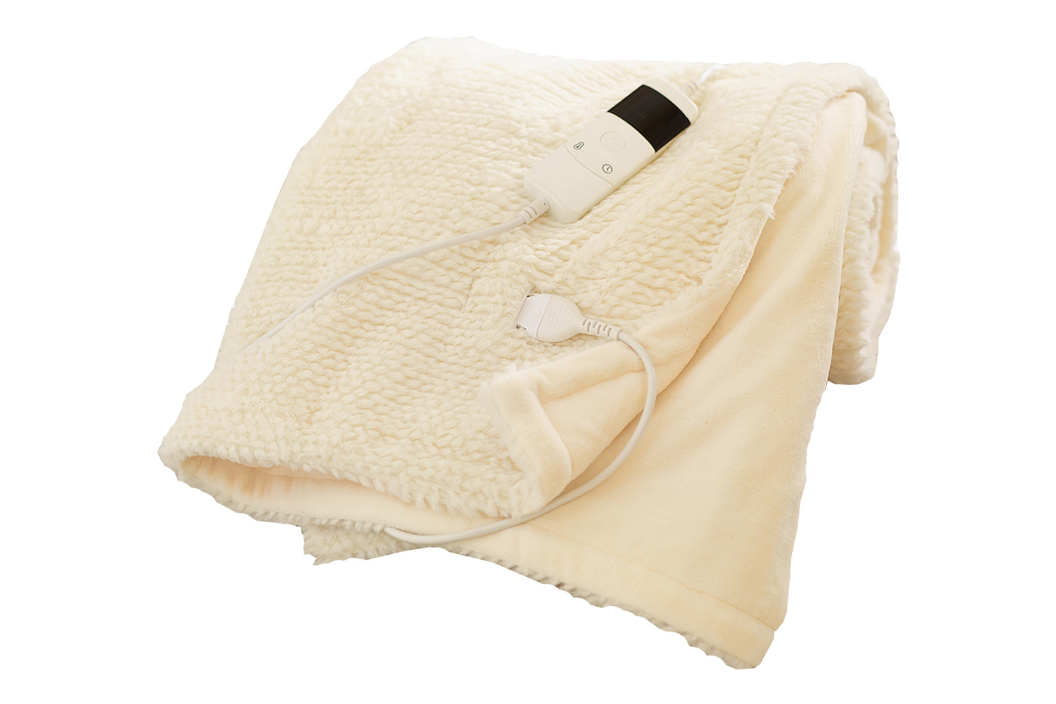 Sandringham Heated Throw | Cream | 130 x 170 cm