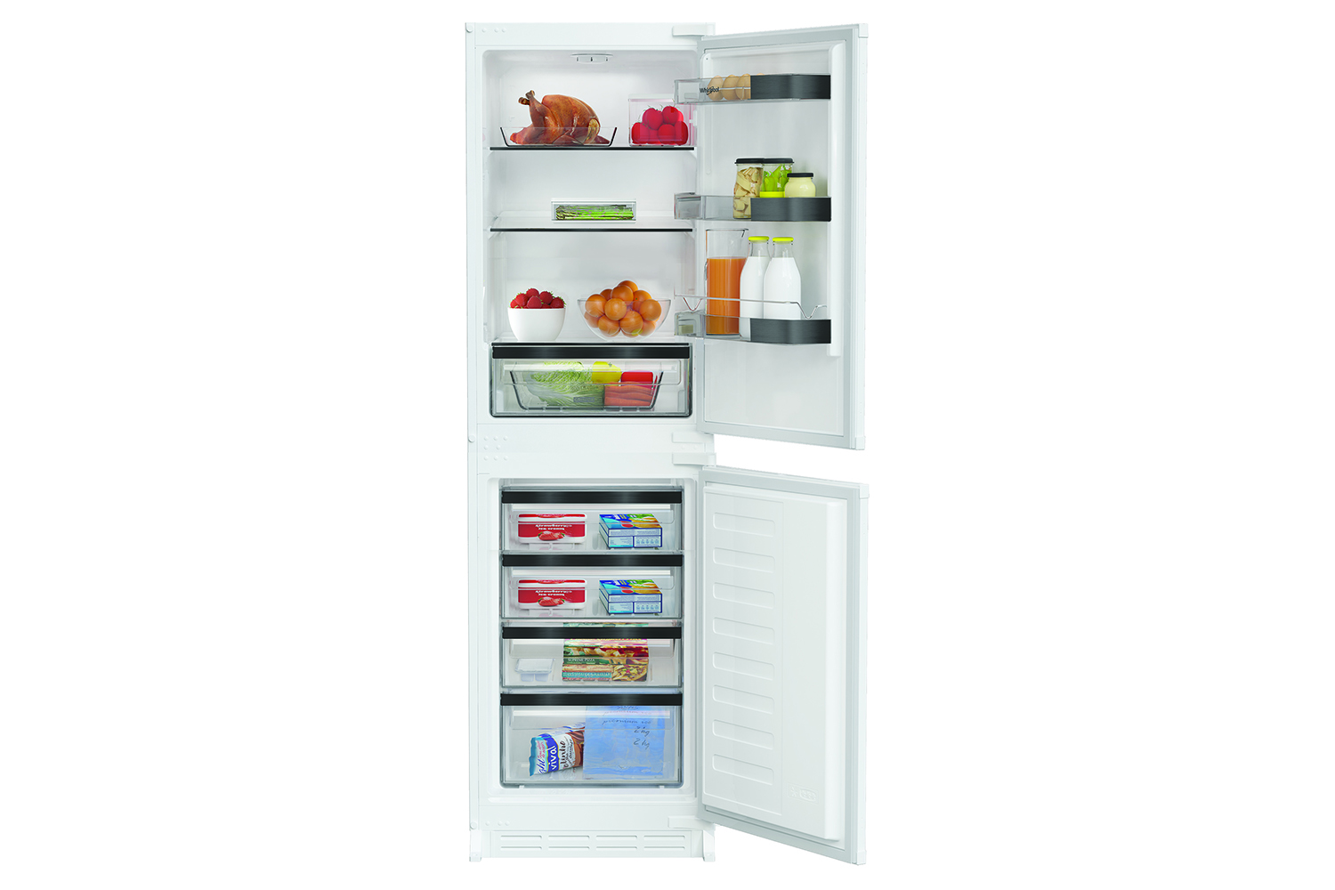 Whirlpool Built-in Fridge Freezer | WHKS1262B4UK