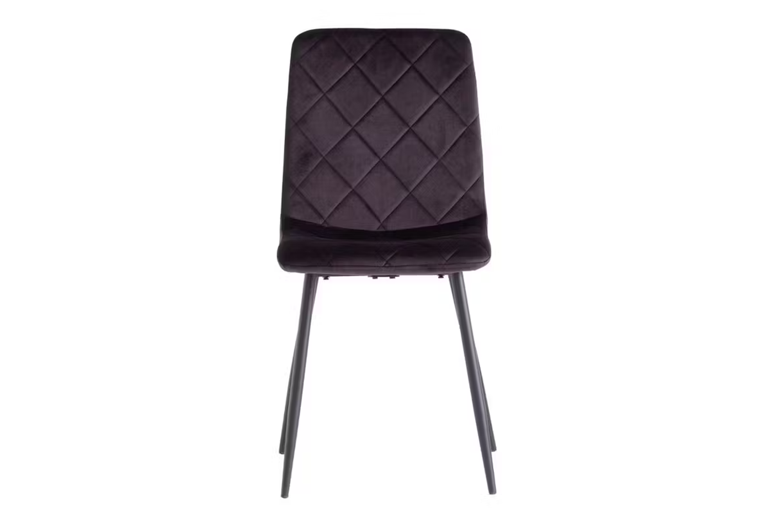Bella Dining Chairs | Velvet | Aubergine | Set of 2