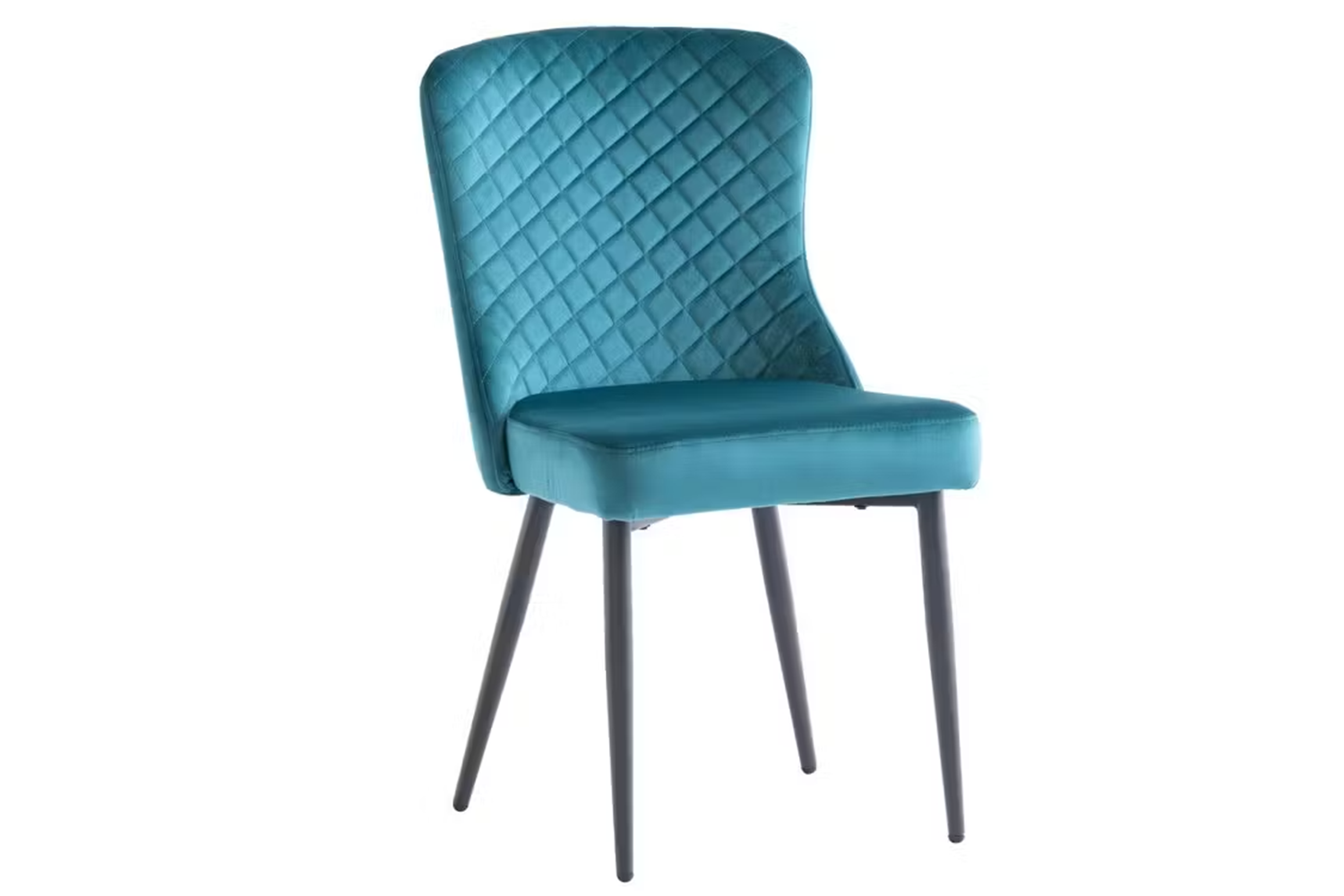 Hadley Dining Chairs | Velvet | Blue | Set of 2