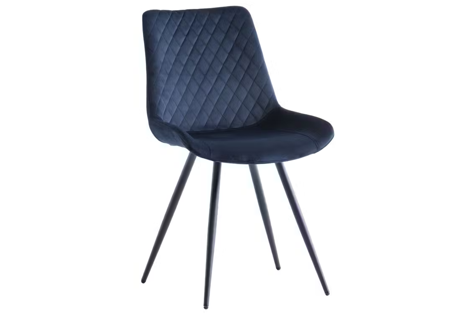 Mabel Dining Chairs | Velvet | Deep Blue | Set of 2