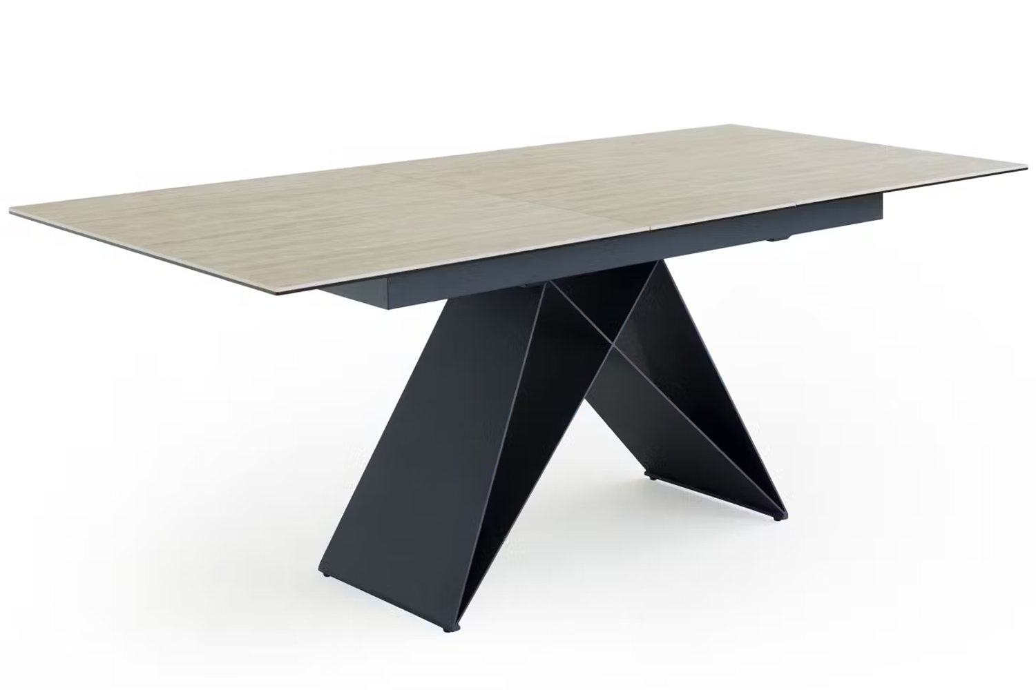 Massimo Rectangular Extending Dining Table | 160 - 200 Cm | Beige