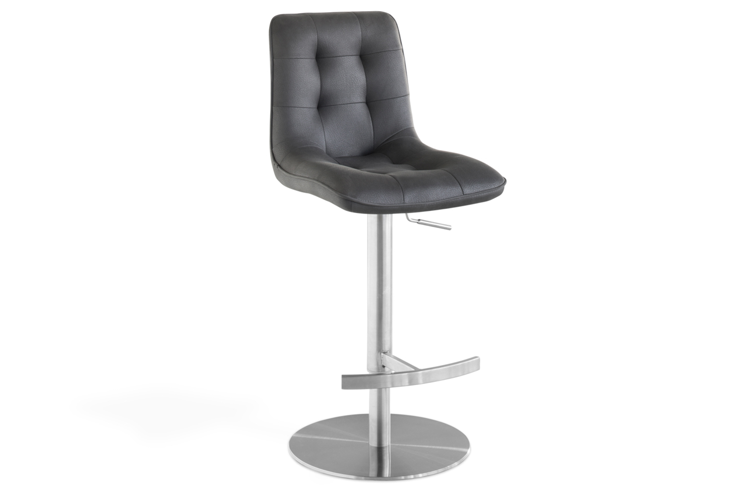 Modena Bar Stool | Swivel | Grey