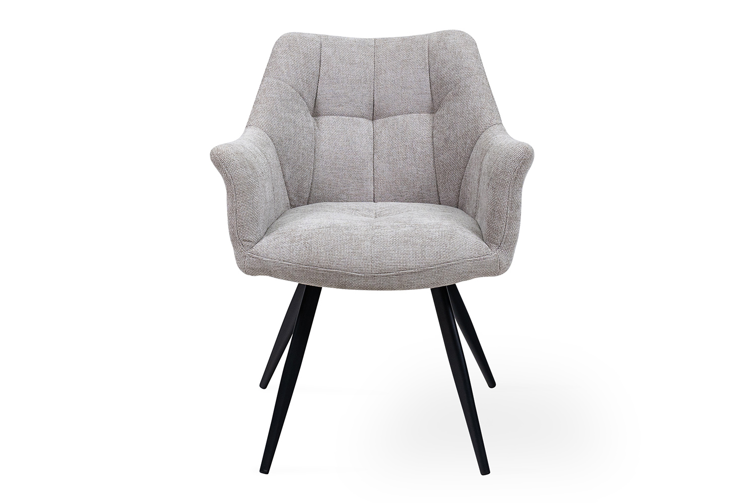 Jessie Dining Chair | Fabric | Light Grey