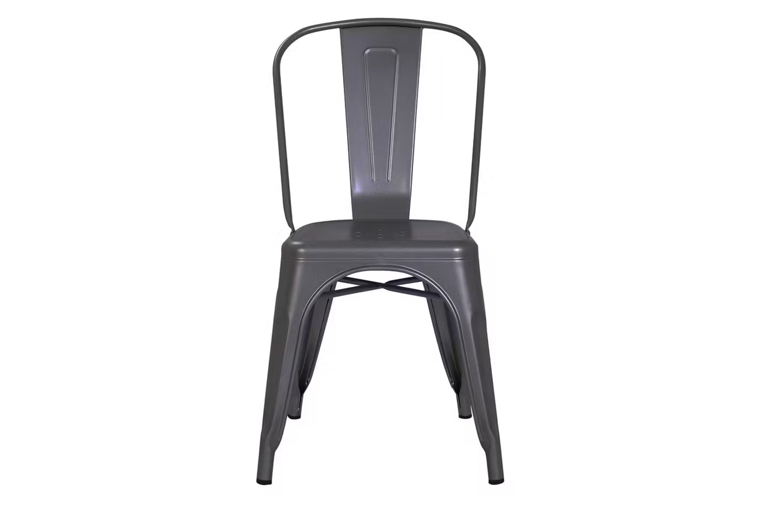 Pollux Dining Chair | Metallic Grey