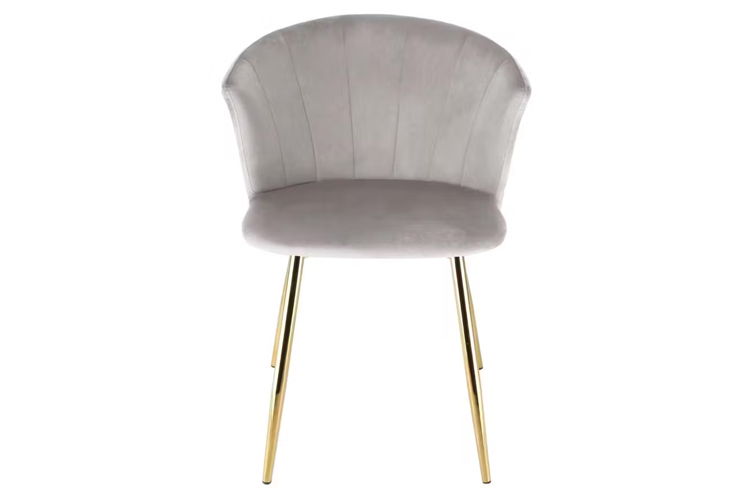 Raygar Ella Dining Chair | Velvet | Gold Legs | Taupe