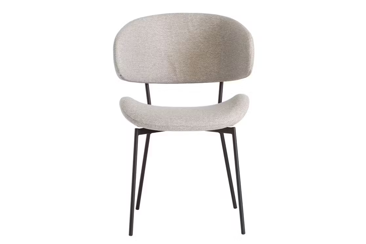 Willow Dining Chairs | Fabric | Cream | Set of 2