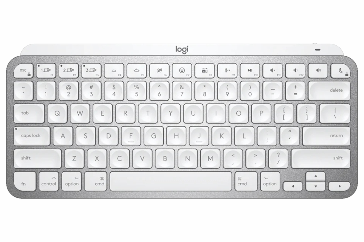 Logitech MX Wireless Mini Keyboard | Pale Grey