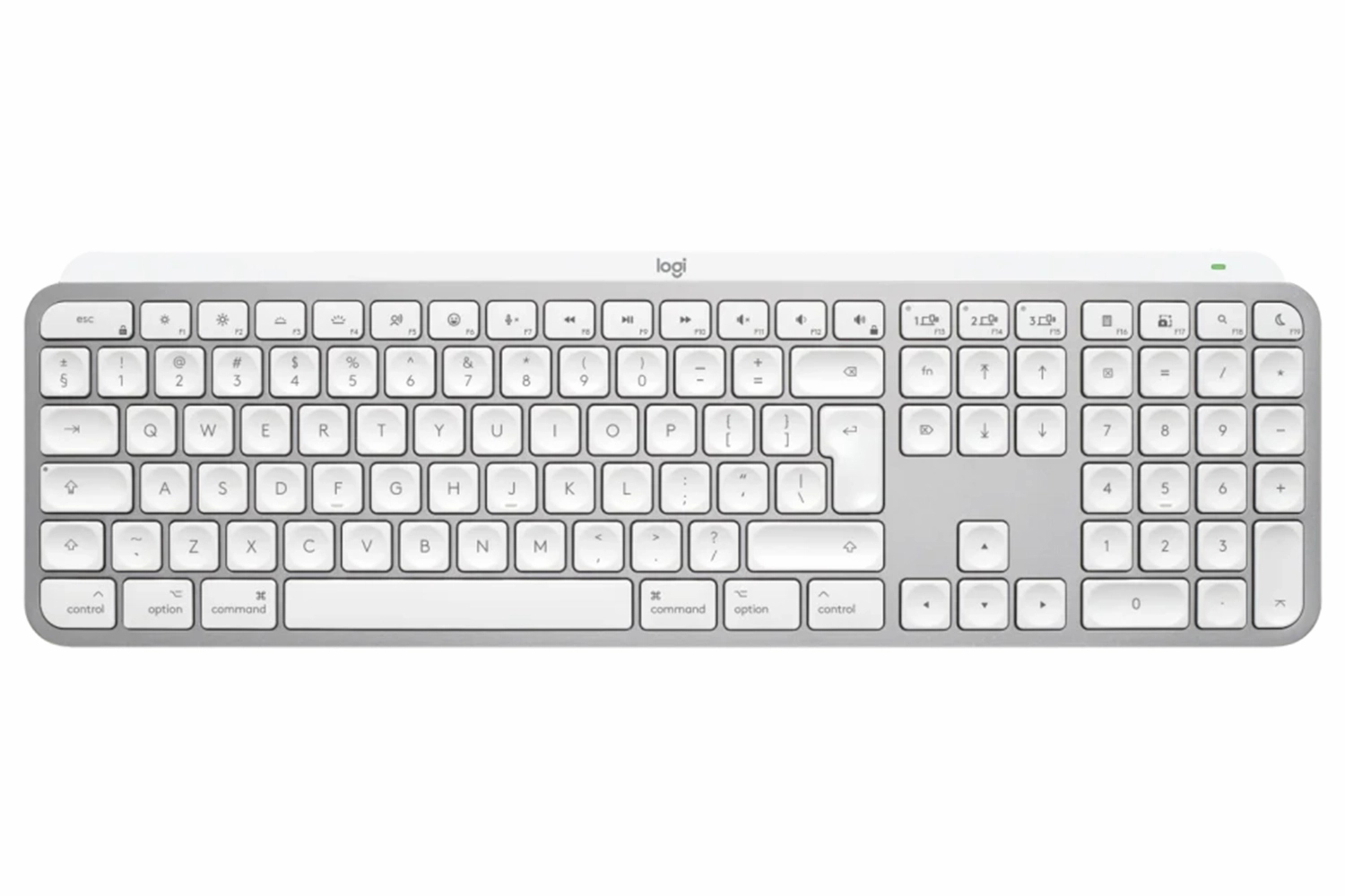 Logitech MX Wireless Desktop Keyboard | Pale Grey
