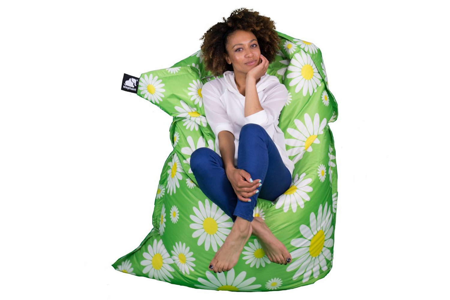 Elephant Jumbo Classic Nylon Bean Bag | Multicolour