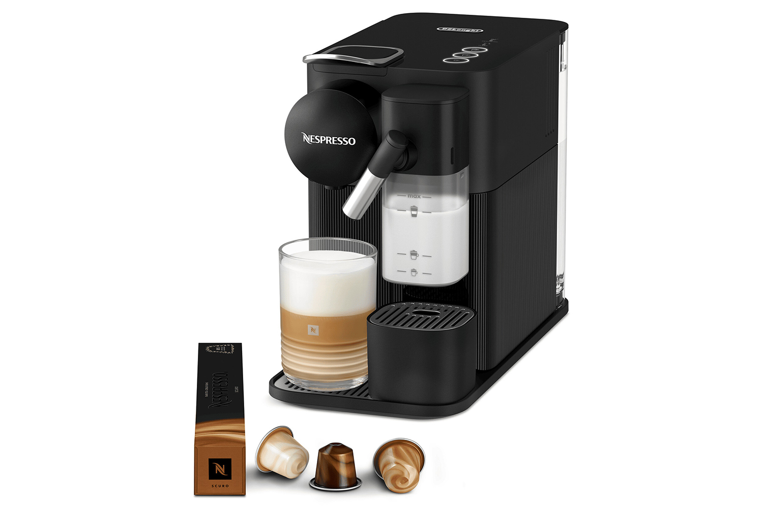 De'Longhi Lattissima One Nespresso Coffee Machine | EN510.B | Black