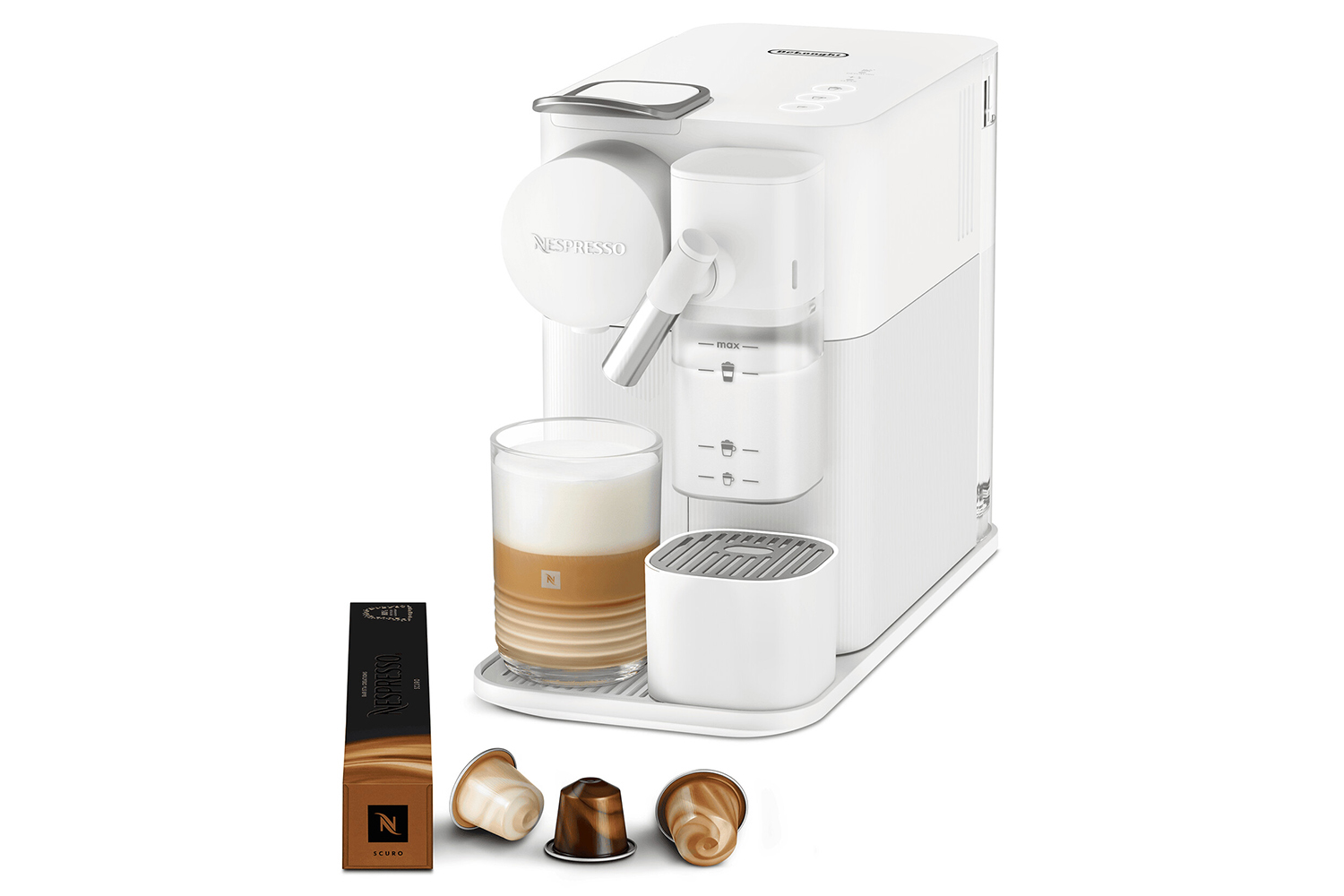 Delonghi Lattissima One Nespresso Coffee Machine | EN510.W | White