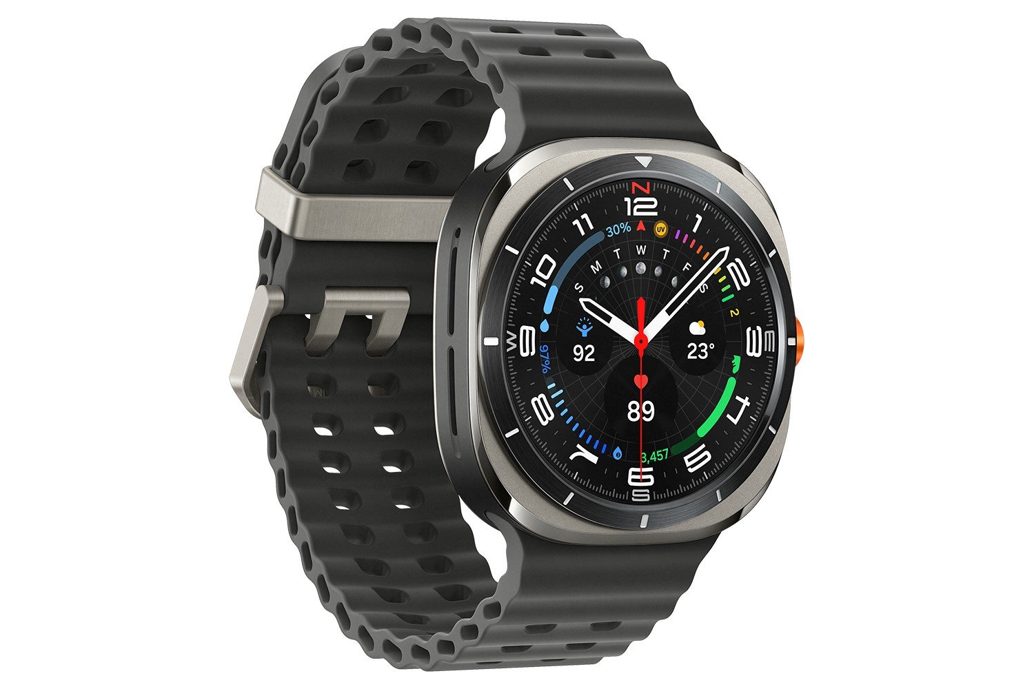 Samsung Galaxy Watch Ultra (2025) | Cellular | 47mm | Titanium Silver