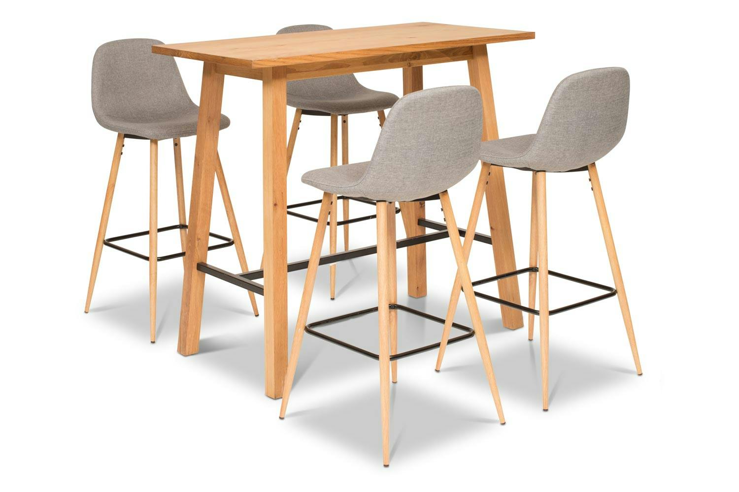 stockholm bar table with 4 wilma bar stools