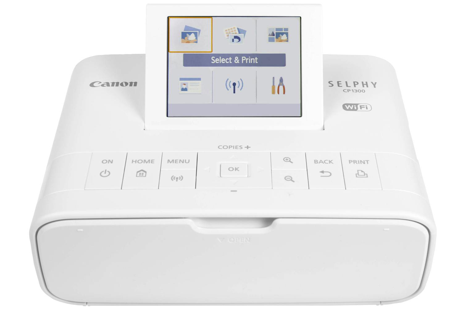 Canon Selphy CP1300 Portable Photo Printer | White