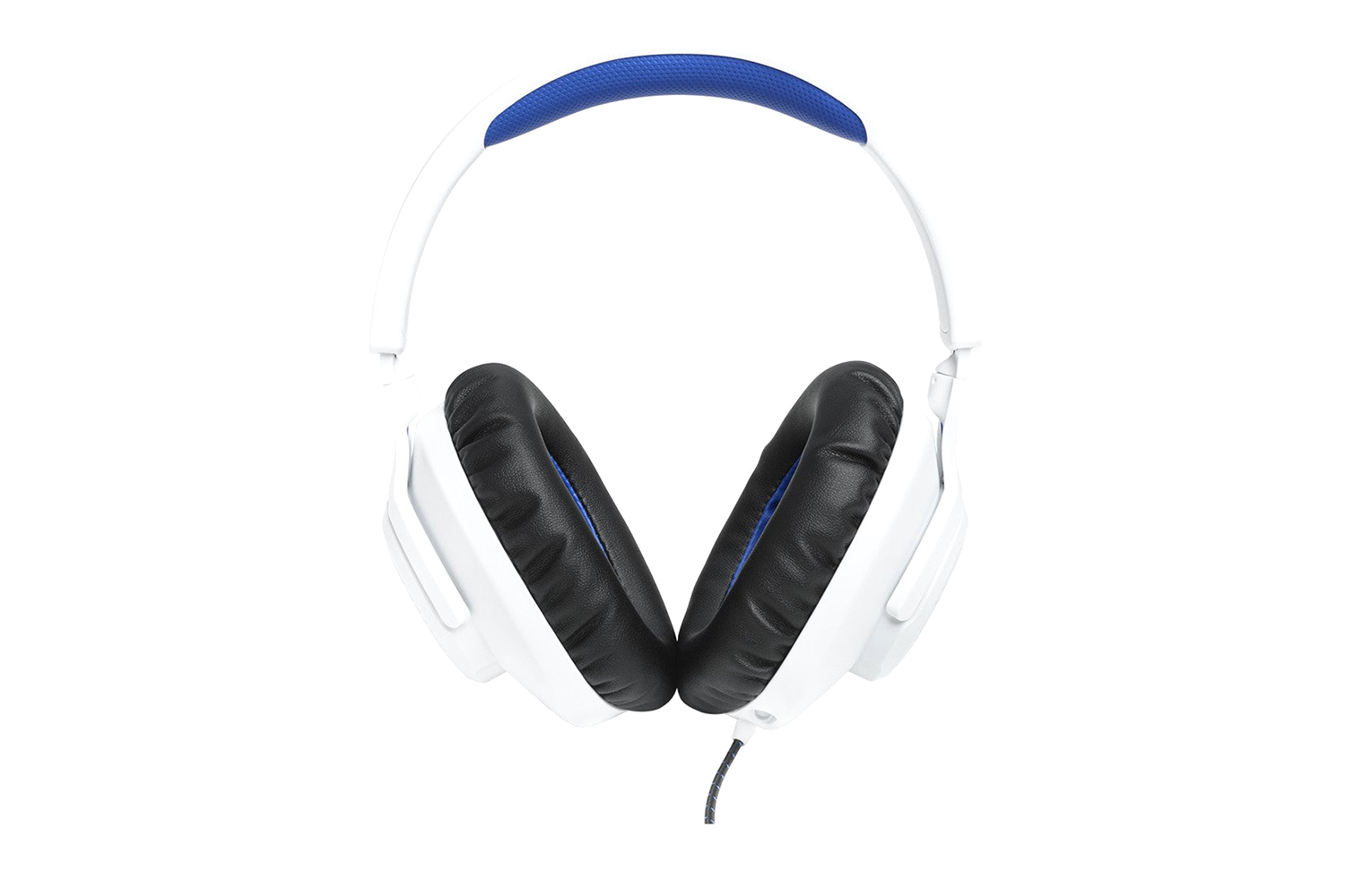 JBL Quantum 100P Console Gaming Headset | White/Blue