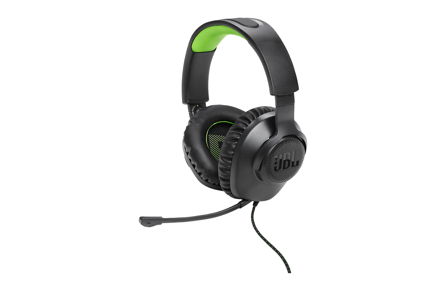 JBL Quantum 100X Console Gaming Headset | Black/Green