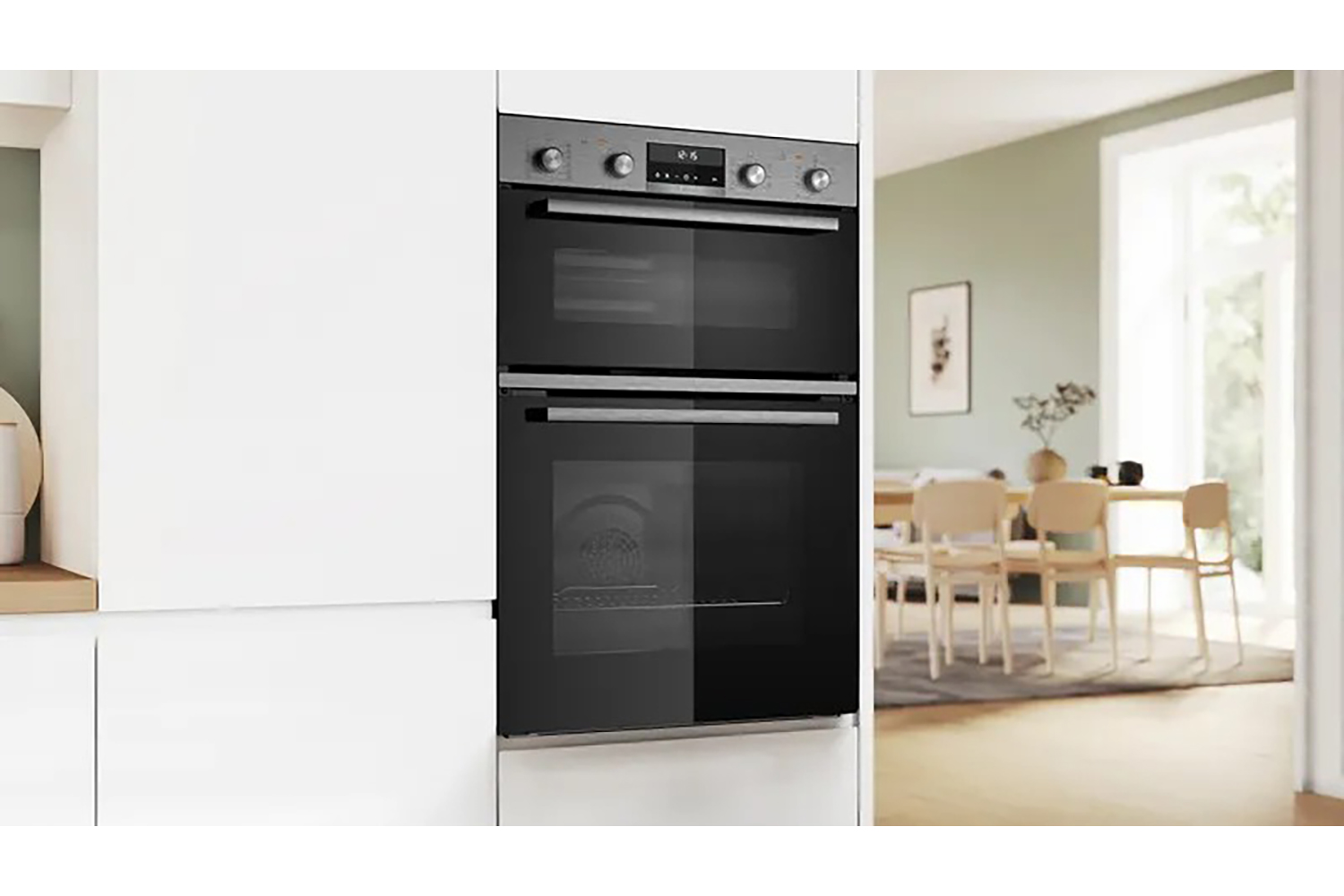 Bosch Series 6 Built-in Electric Double Oven | MBA578BS7B