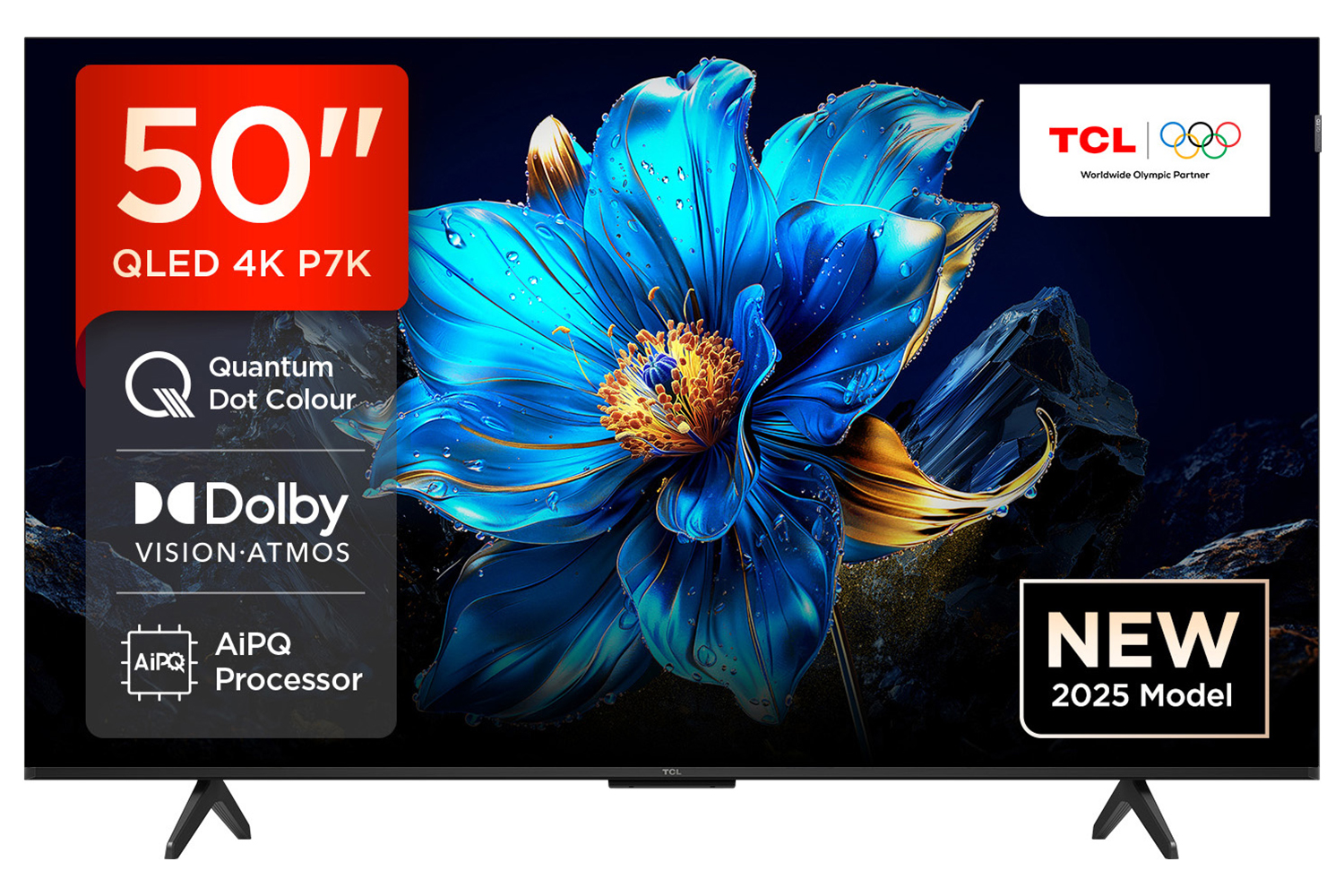 TCL 50" P7K-UK QLED 4K Ultra HDR Smart TV | 50P7K