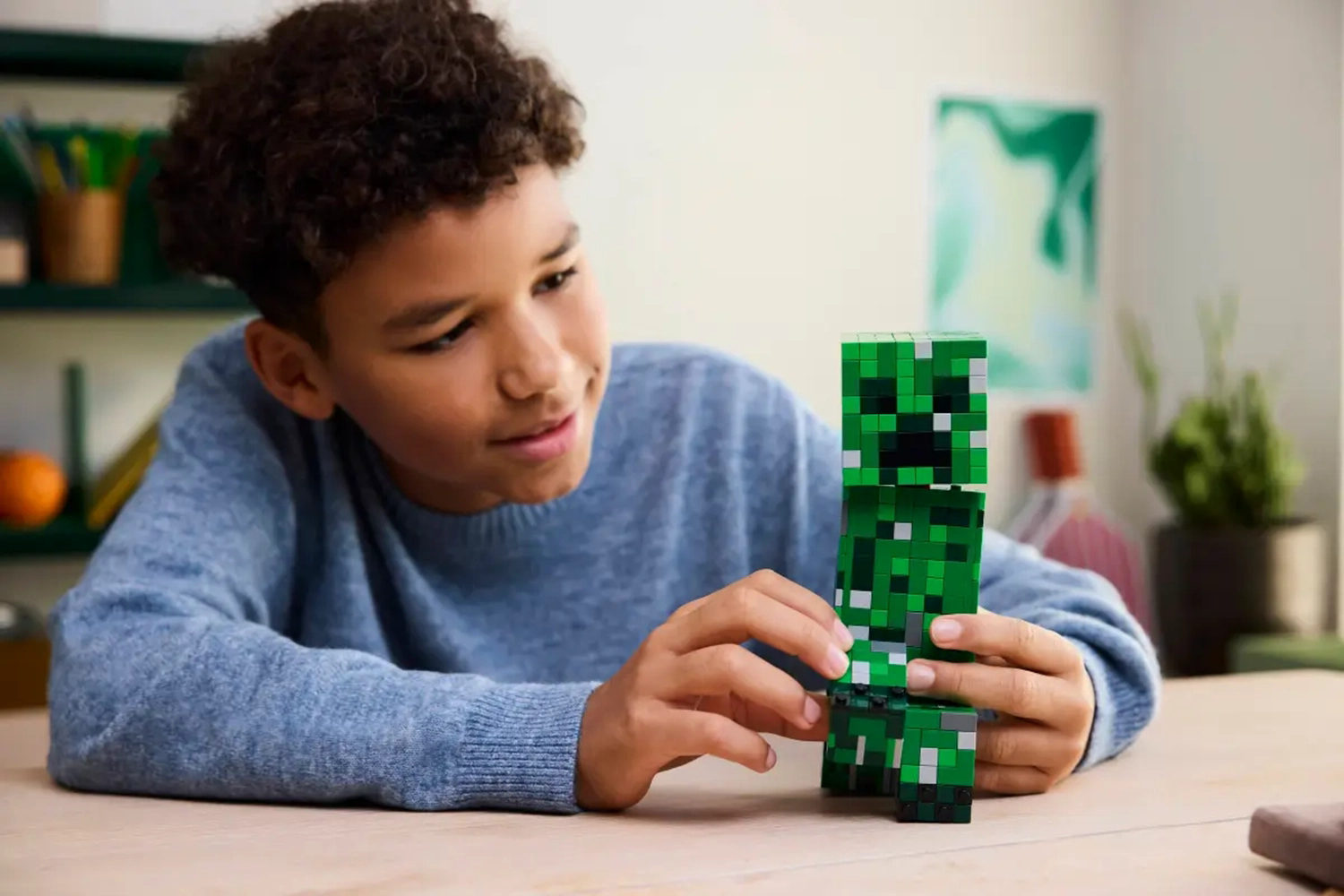 Lego Minecraft The Creeper Building Toys Set