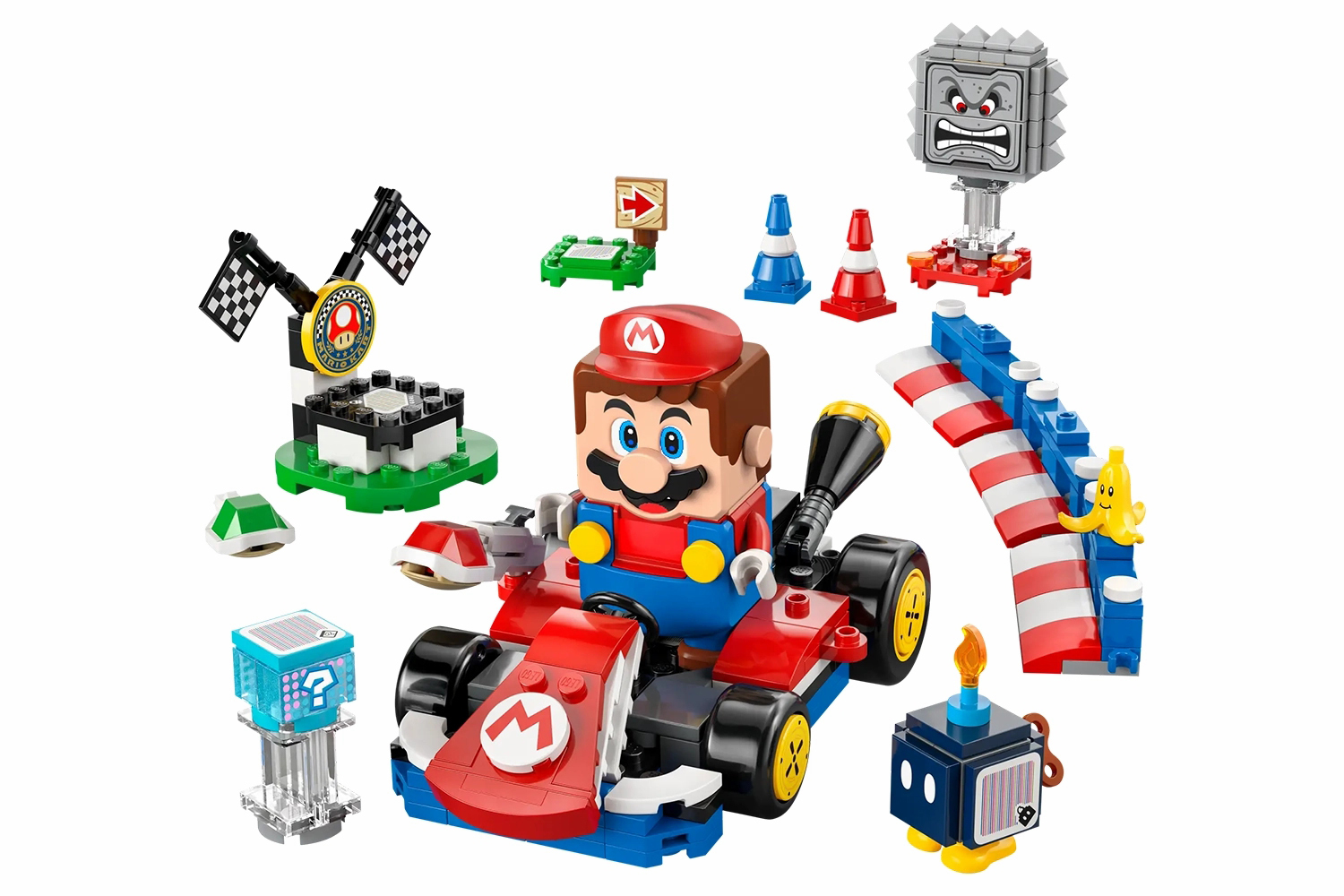 Lego Mario Standard Kart Building Toys Set