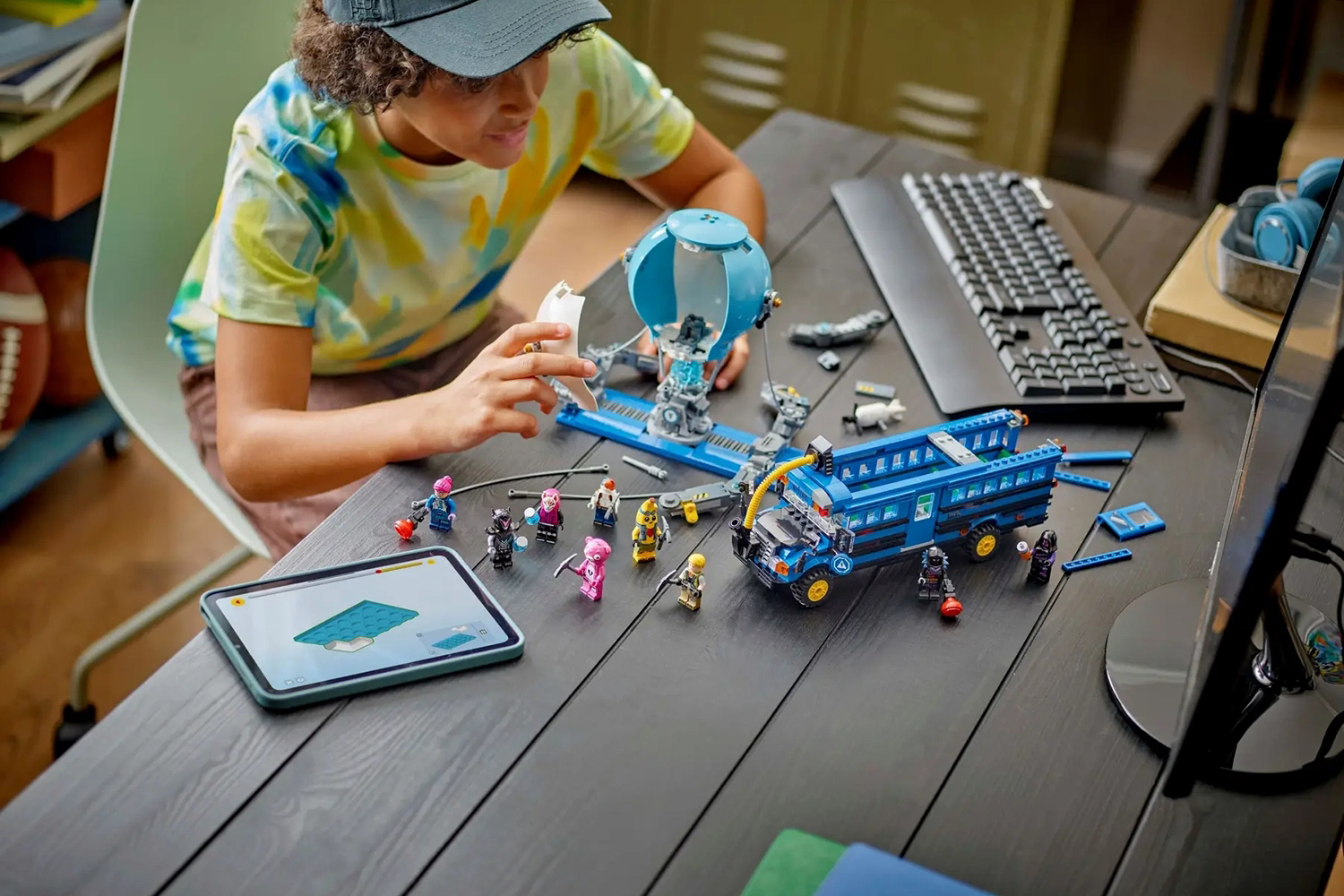 Lego Battle Bus Building Toys Set