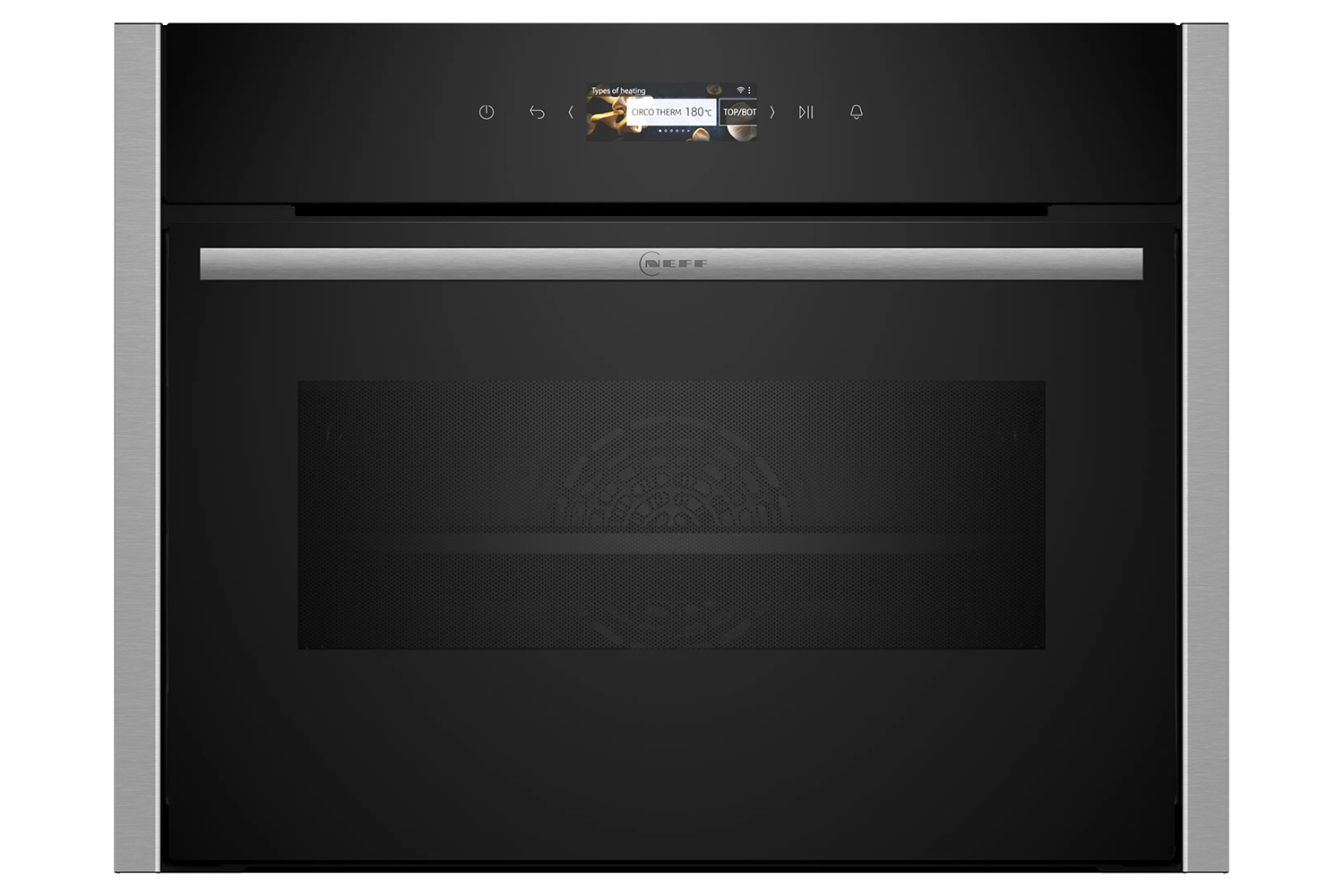 Neff N 70 45L 900W Compact Built-in Microwave Oven | C24MR21N0B | Stainless Steel