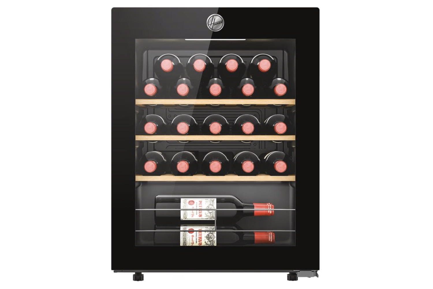 Hoover H-Wine 500 Freestanding 23 Bottle Wine Cooler | HOWC023K
