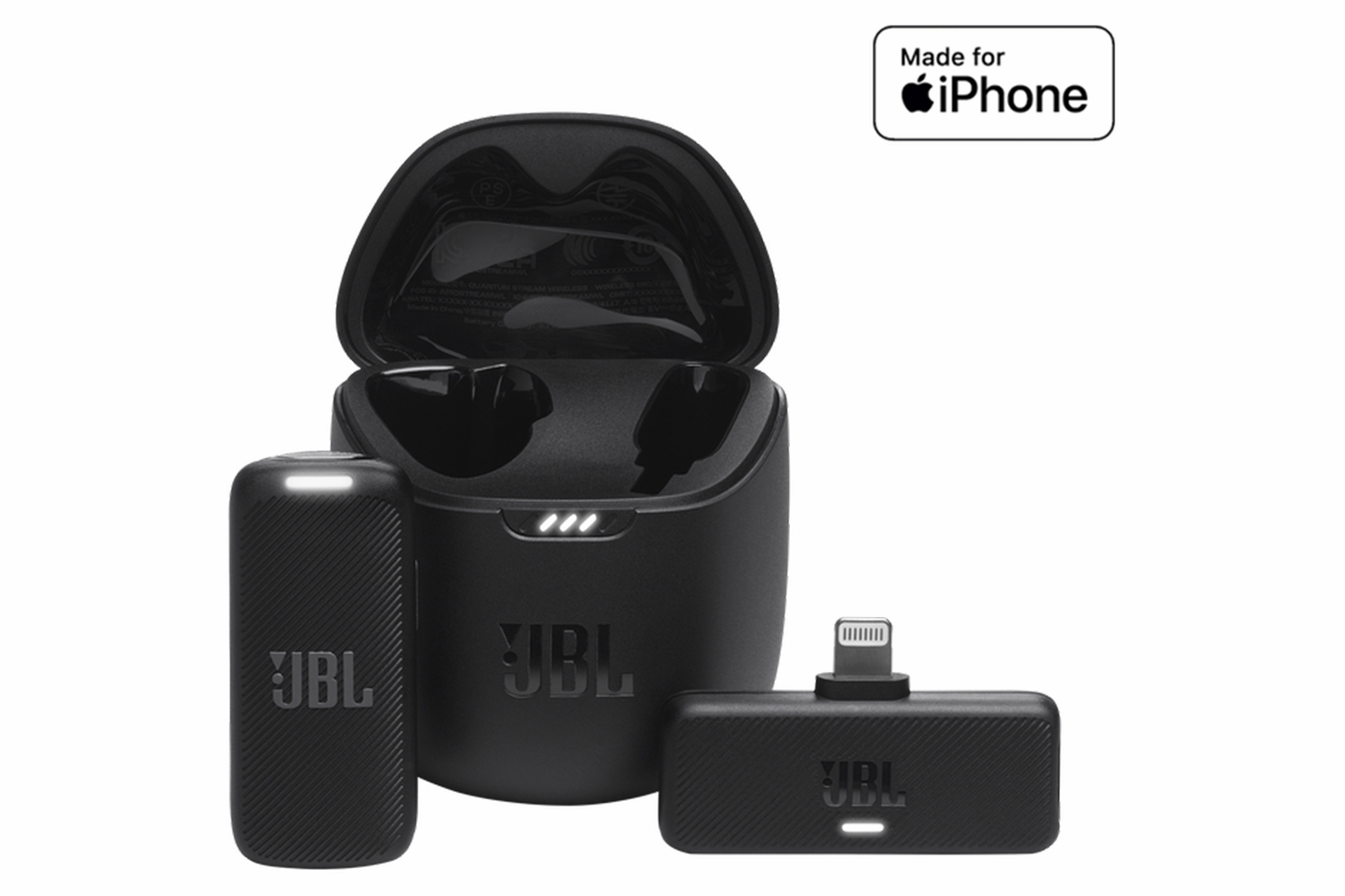 JBL Quantum Stream Wireless Lightning Microphone | Black