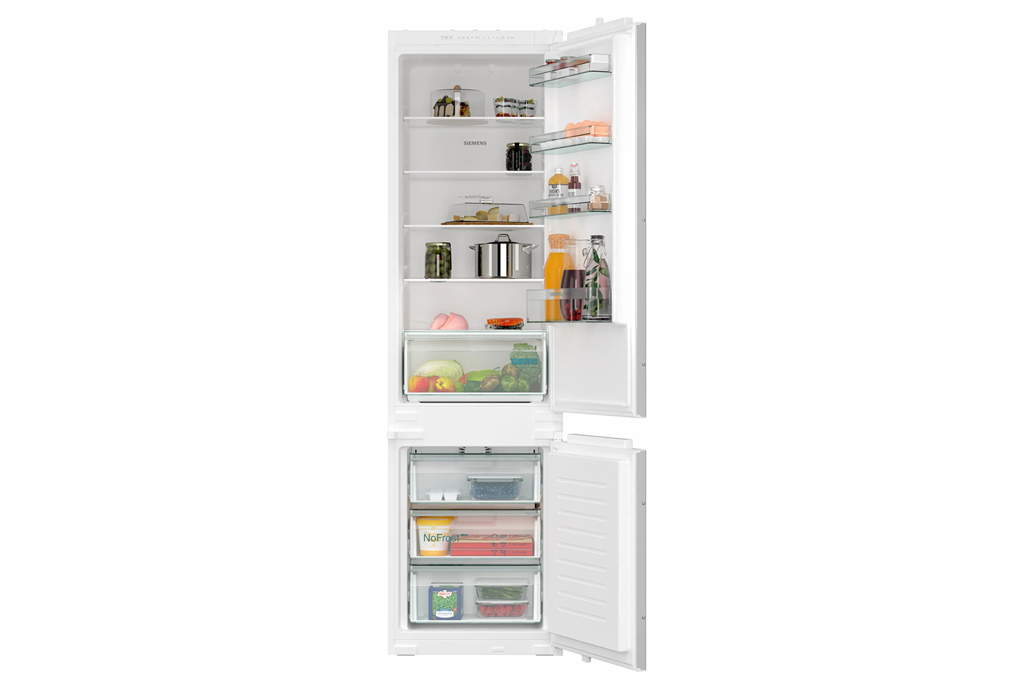 Siemens IQ100 Built-in Fridge Freezer | KI96NNSE0