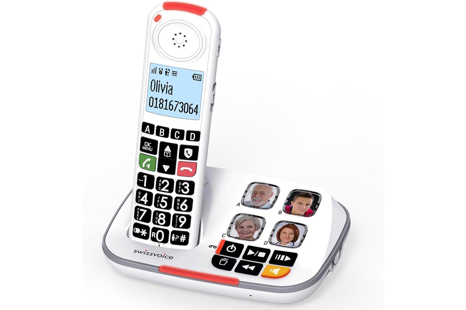 Swissvoice Big Button Cordless Phone | White | ATL1423990