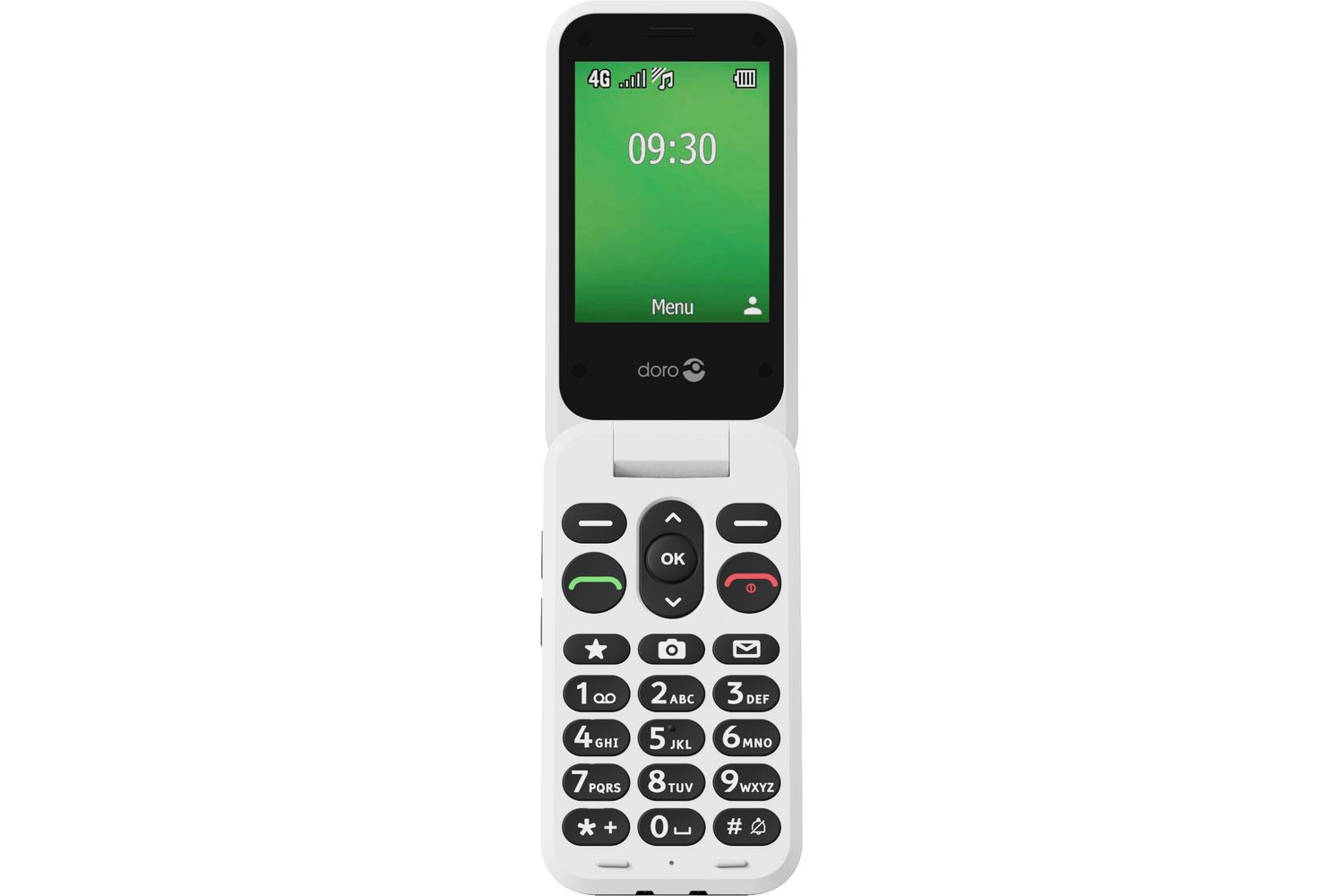 Doro Leva E30 Blwh Oemsf | 4g Mobile Phone | Clamshell Design