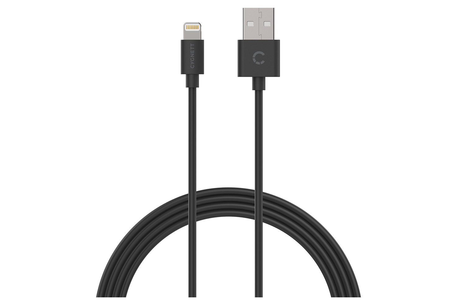 Cygnett Essentials Lightning to USB-A Cable | 2m | Black