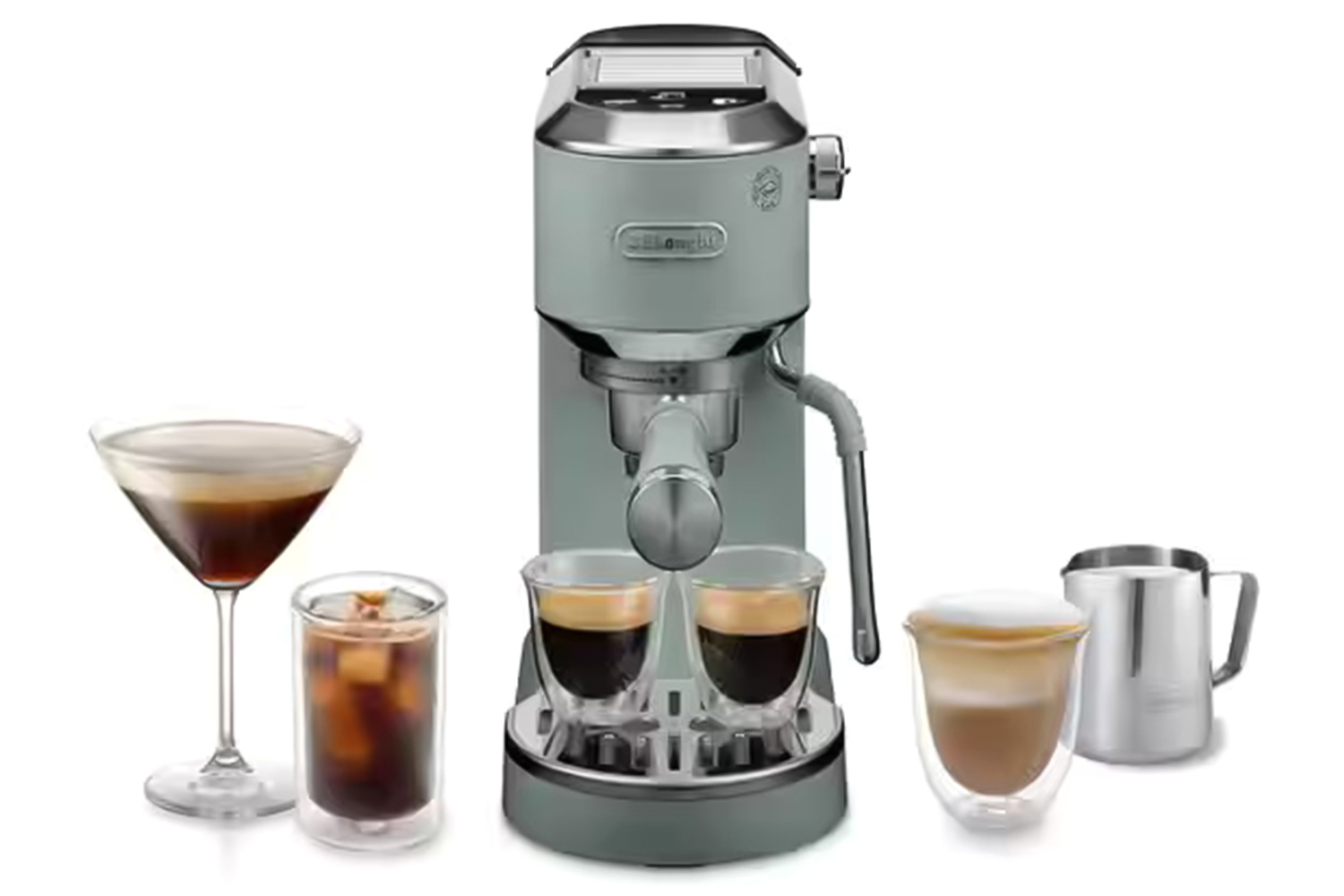 DeLonghi Dedica Duo Manual Espresso Maker Green Ireland