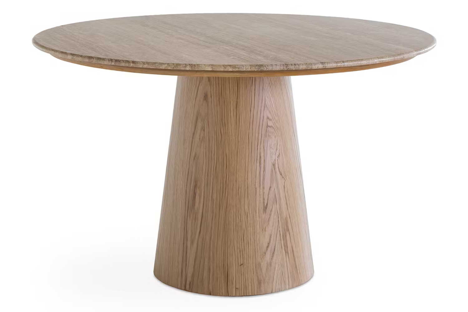 Ellie Travertine Dining Table | 130 Cm