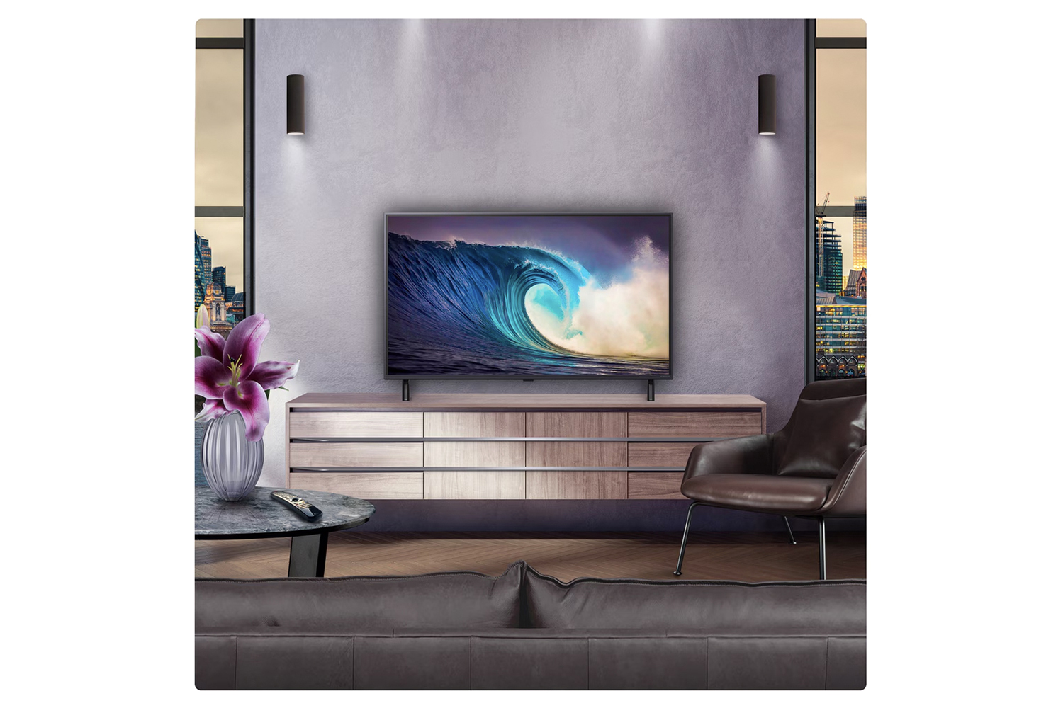 LG NANO81 75" 4K Ultra HD HDR LED Smart TV (2025) | 75NANO81A6A.AEK