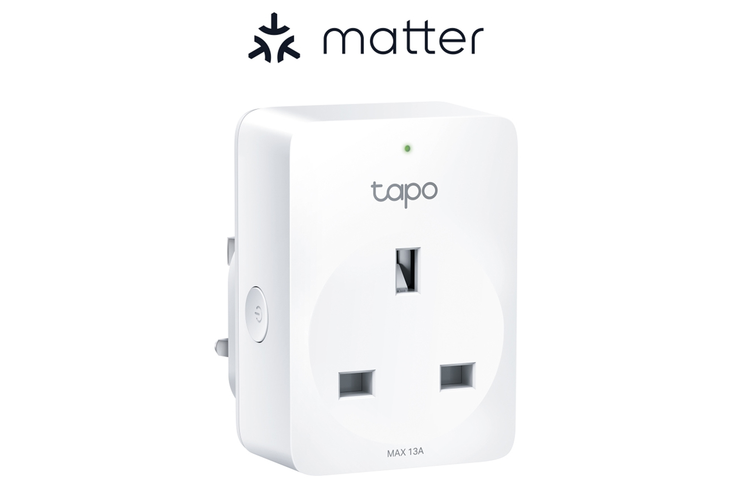 TP-Link Tapo Mini Smart Wi-Fi Plug with Energy Monitoring | White