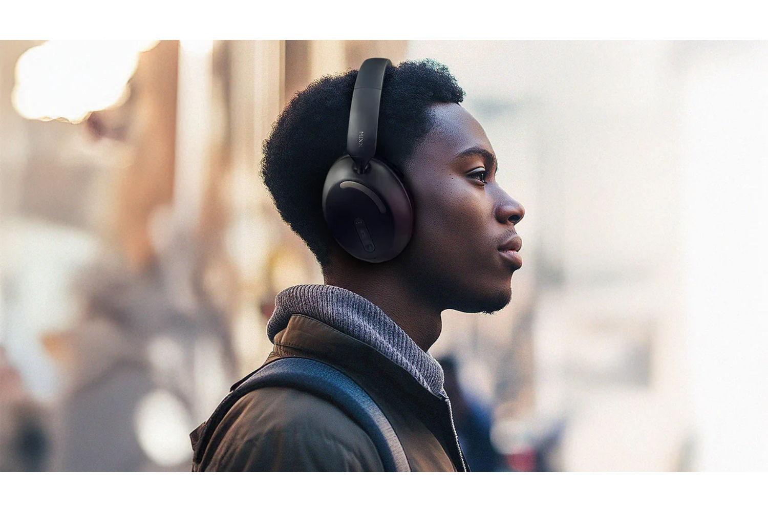 Mixx StreamQ D2 Over-Ear Wireless Headphones | Black