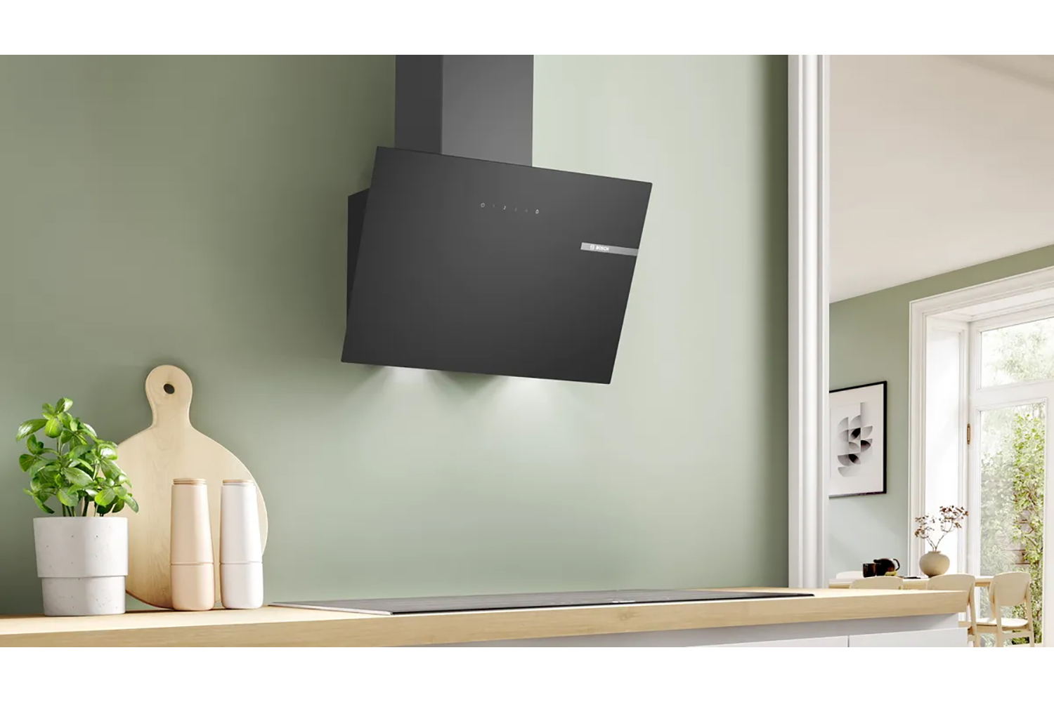 Bosch 60cm Wall Mounted Cooker Hood | DWK65DK60B