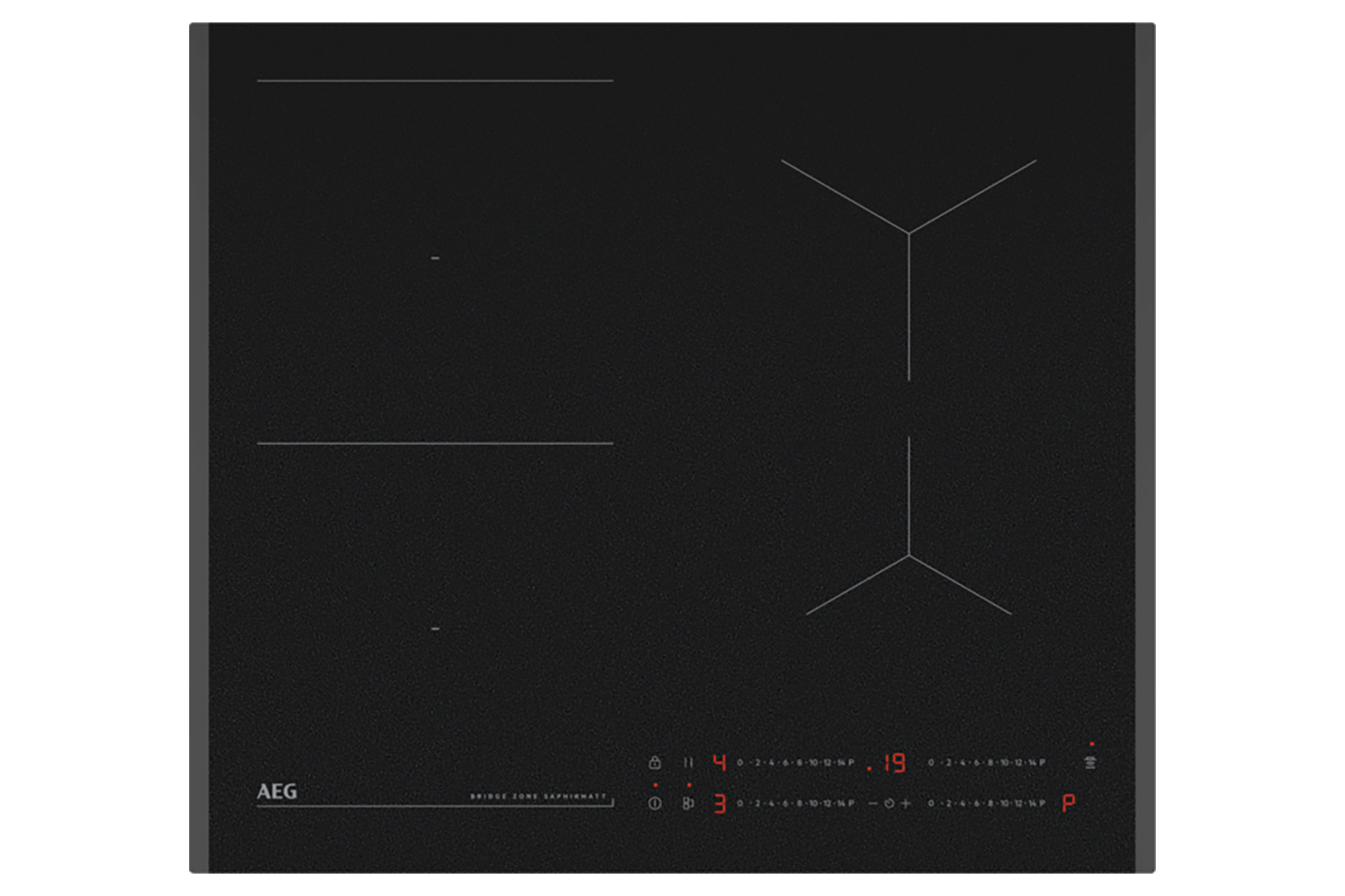 AEG 6000 Series 60cm Built-in Induction Hob | TO64IB00FZ