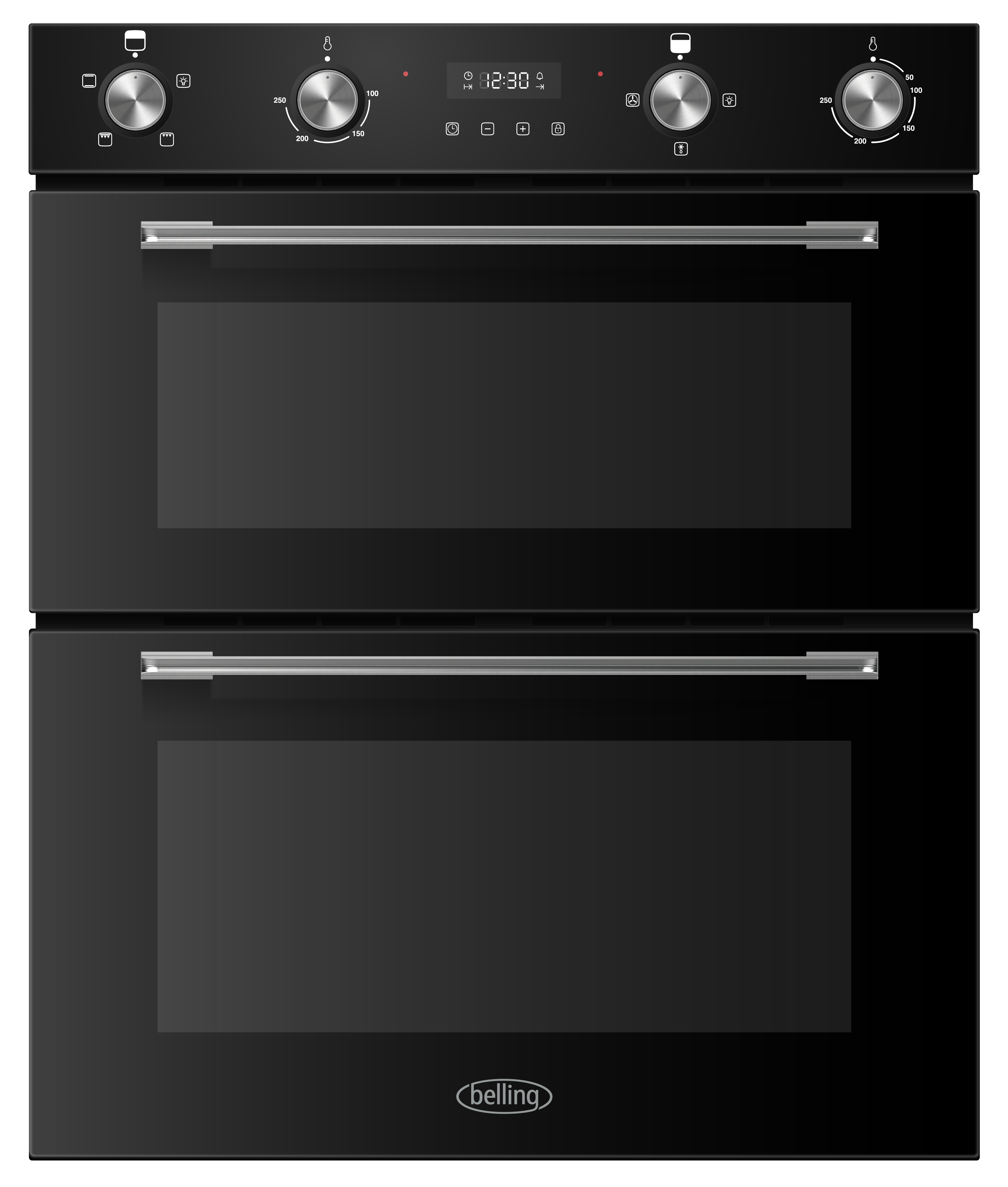 Belling Built-in Double Oven | BI704FPBK