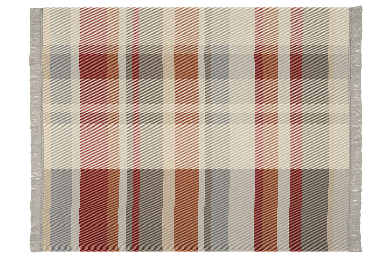 Panel Check Blanket | Red | 140 x 180 cm