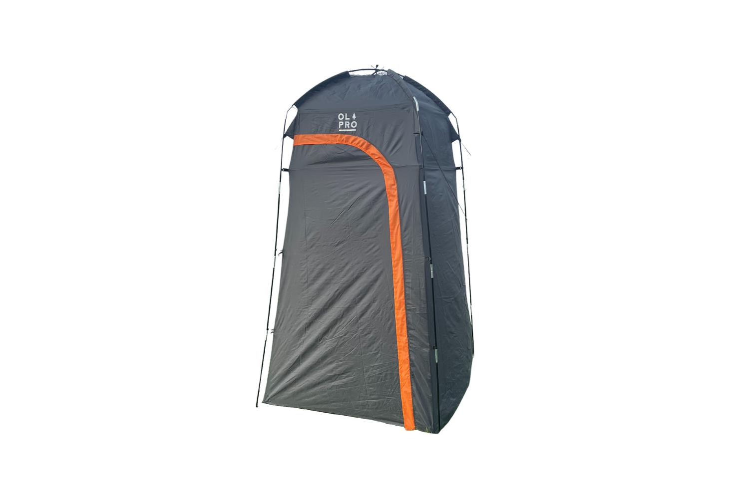 Olpro Fibreglass Toilet Tent | Camping Sanitation | Polyester | H225 X W120 X L120 Cm