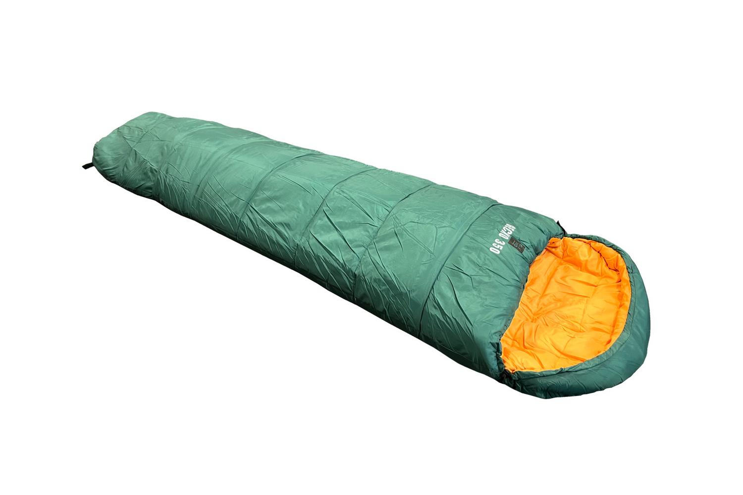 Gecko 350 Mummy Sleeping Bag | Camping Gear | 210t Nylon & 190t Polyester