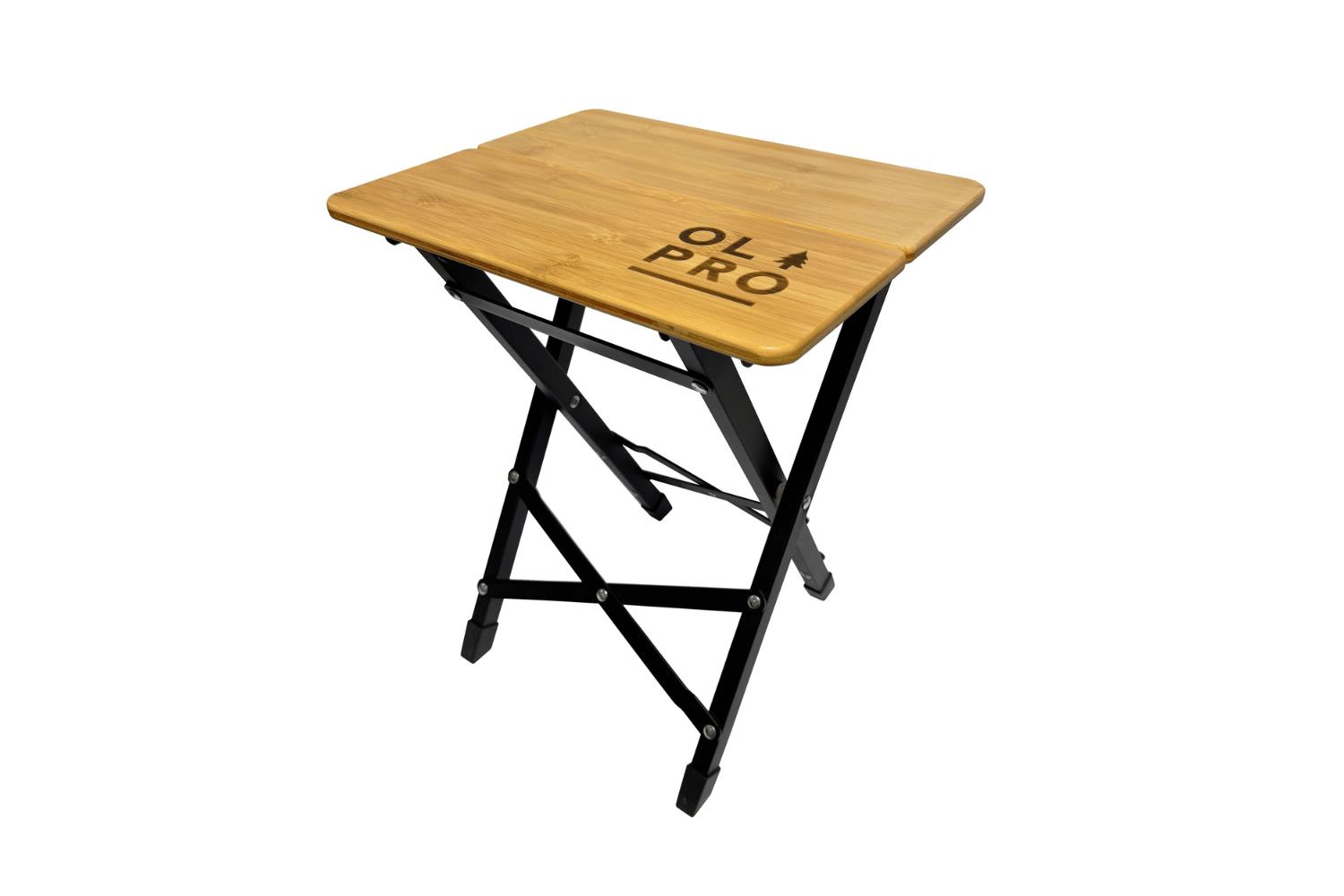 Bamboo Camping Stool | Camping Chairs | Aluminium And Bamboo | Compact Size
