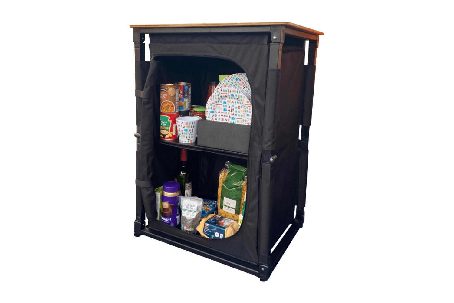 Bamboo Cooking Table | Camping Furniture | Bamboo | 60cm X 49cm X 82cm