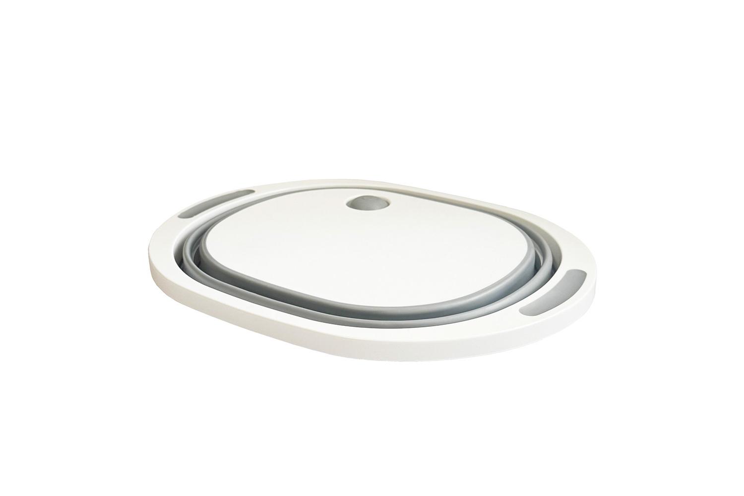 Collapsible Silicone Folding Bowl With Cutting Board