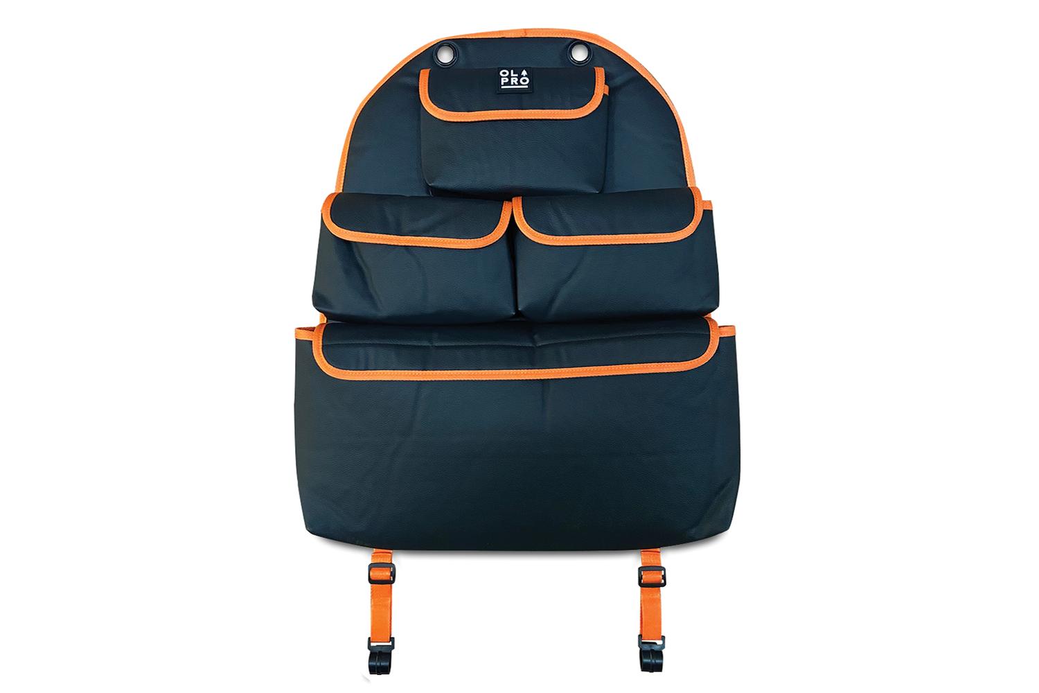 Rear Single Seat Storage Organizer | Camping Furniture | Orange
