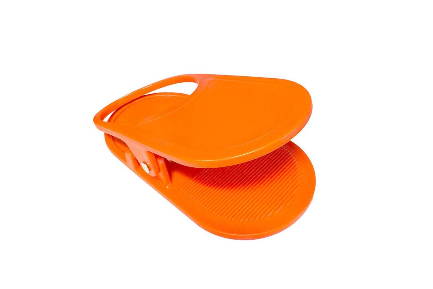 Orange Drink Holder Table Clip | Camping Furniture | Plastic