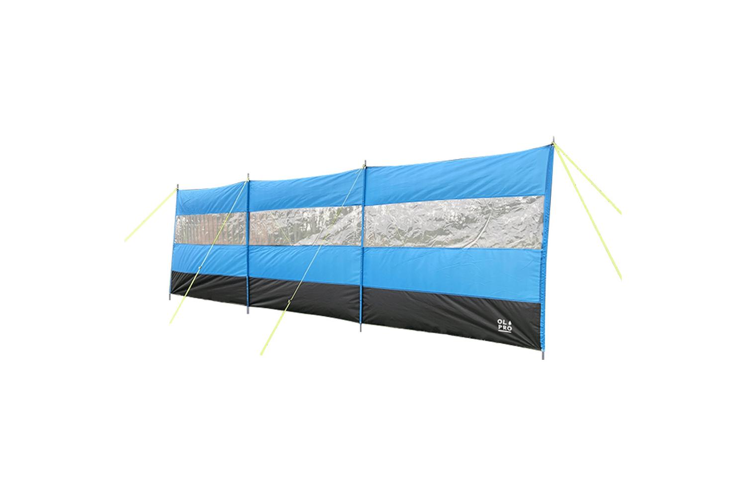 Blue Compact Vision Windbreak | Camping Windbreak | Polyester Panels